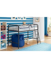 Dorel Home Black Midsleeper Bunk Bed - Image 1 of 5