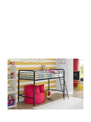 Dorel Home Black Midsleeper Bunk Bed - Image 2 of 5