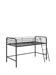 Dorel Home Black Midsleeper Bunk Bed - Image 3 of 5