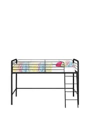 Dorel Home Black Midsleeper Bunk Bed - Image 4 of 5