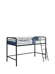 Dorel Home Black Midsleeper Bunk Bed - Image 5 of 5