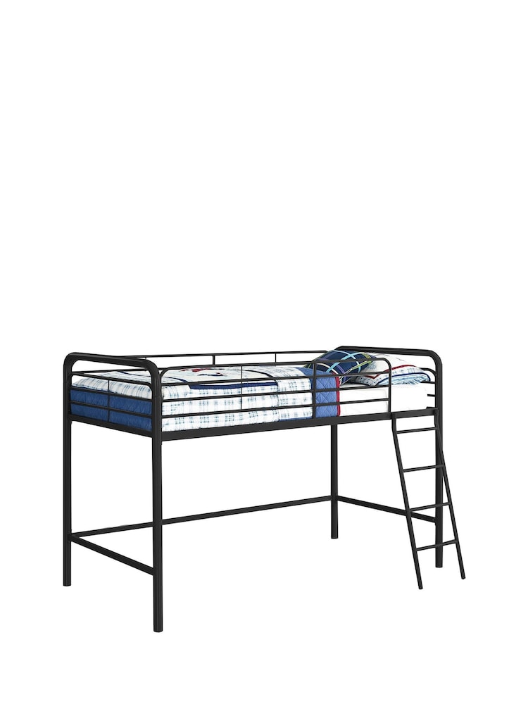 Dorel Home Black Midsleeper Bunk Bed - Image 5 of 5