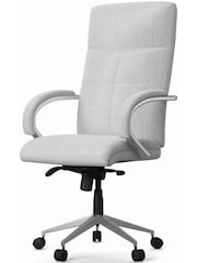 Alphason Grey Bedford Office Chair - Image 2 of 5