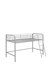 Dorel Home Silvergrey Midsleeper Bunk Bed - Image 3 of 6