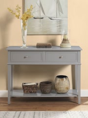 Dorel Home Grey Franklin Console Table - Image 1 of 6