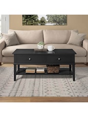 Dorel Home Black Franklin Coffee Table - Image 1 of 5