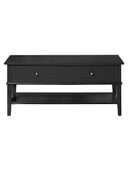 Dorel Home Black Franklin Coffee Table - Image 2 of 5