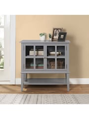 Dorel Home Grey Franklin 2 Door Storage Cabinet - Image 1 of 6