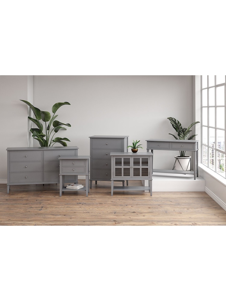 Dorel Home Grey Franklin 2 Door Storage Cabinet - Image 2 of 6