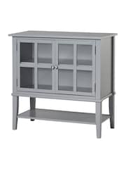 Dorel Home Grey Franklin 2 Door Storage Cabinet - Image 3 of 6