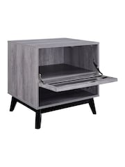 Dorel Home Grey Oak Vaughn Accent Table - Image 3 of 6