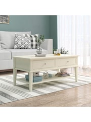 Dorel Home White Franklin Coffee Table - Image 1 of 6