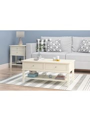 Dorel Home White Franklin Coffee Table - Image 2 of 6