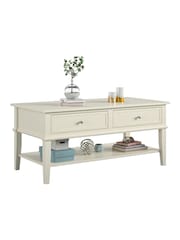 Dorel Home White Franklin Coffee Table - Image 4 of 6