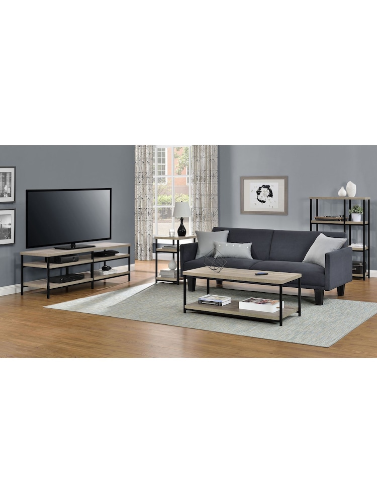 Dorel Home Grey Oak Elmwood Side Table - Image 2 of 6 Dorel Home Grey Oak Elmwood Side Table - Image 2 of 6