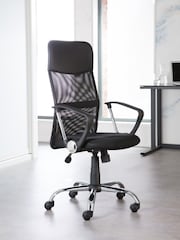 Alphason Black Orlando Mesh Office Chair - Image 1 of 5