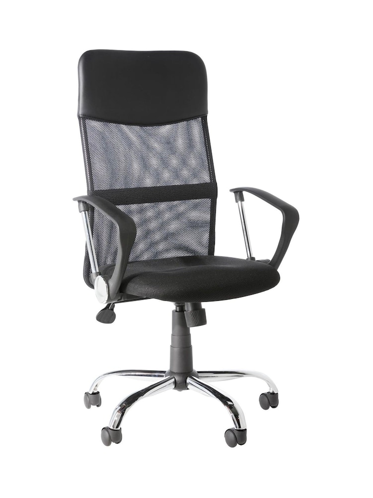 Alphason Black Orlando Mesh Office Chair - Image 2 of 5