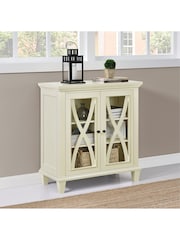 Dorel Home Ivory Ellington 2 Door Cabinet - Image 1 of 6