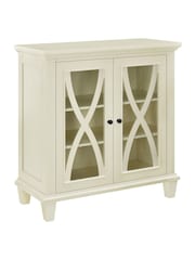 Dorel Home Ivory Ellington 2 Door Cabinet - Image 3 of 6