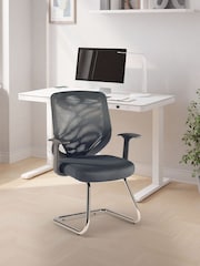 Alphason Black Mesh Back Office Chair - Image 1 of 6