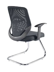 Alphason Black Mesh Back Office Chair - Image 5 of 6