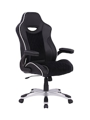 Alphason Black Silverstone Office Chair - Image 2 of 5