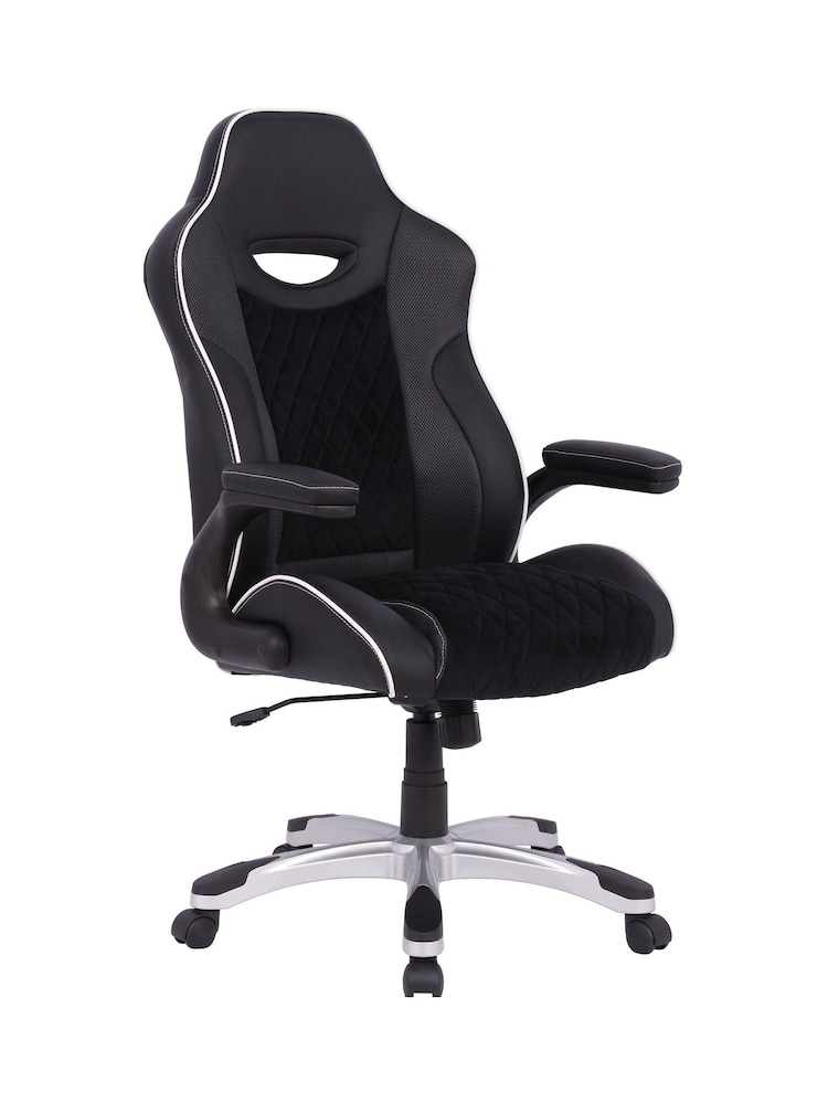 Alphason Black Silverstone Office Chair - Image 2 of 5