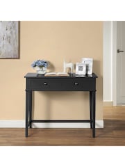 Dorel Home Black Franklin Office Desk with Storage - Image 1 of 6
