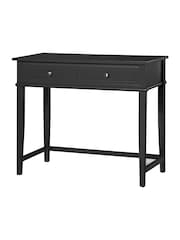 Dorel Home Black Franklin Office Desk with Storage - Image 2 of 6