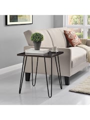 Dorel Home Espresso Owen Retro Side Table - Image 1 of 6