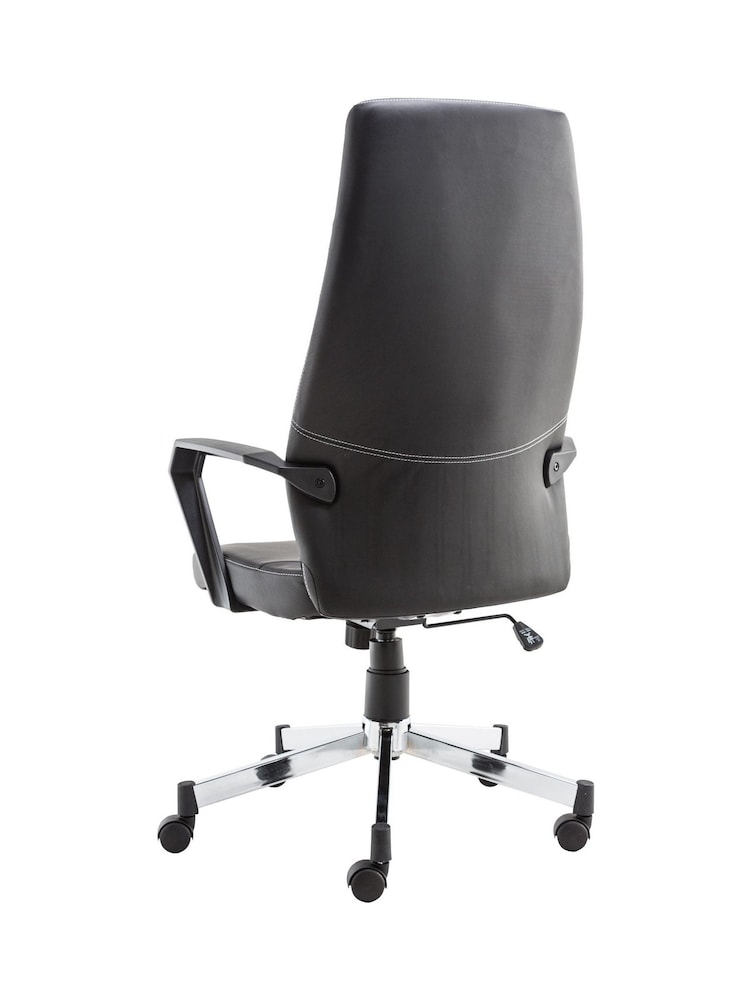 Alphason Black Brooklyn Office Chair - Image 6 of 6