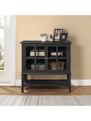 Dorel Home Black Franklin 2 Door Storage Cabinet - Image 1 of 6