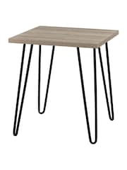 Dorel Home Rustic Oak Owen Retro Side Table - Image 3 of 6