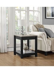 Dorel Home Black Carver Side Table - Image 2 of 6