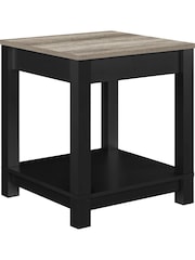 Dorel Home Black Carver Side Table - Image 4 of 6