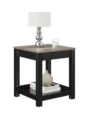 Dorel Home Black Carver Side Table - Image 5 of 6