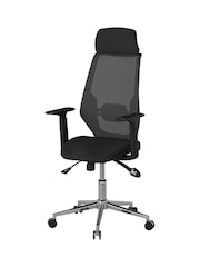Alphason Black Clifton Office Chair - Image 1 of 6