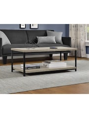Dorel Home Grey Oak Elmwood Coffee Table - Image 1 of 6