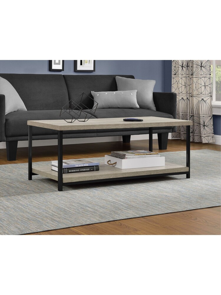 Dorel Home Grey Oak Elmwood Coffee Table - Image 1 of 6