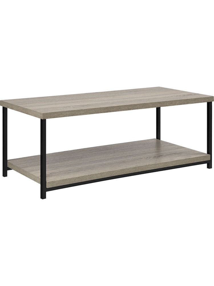 Dorel Home Grey Oak Elmwood Coffee Table - Image 2 of 6