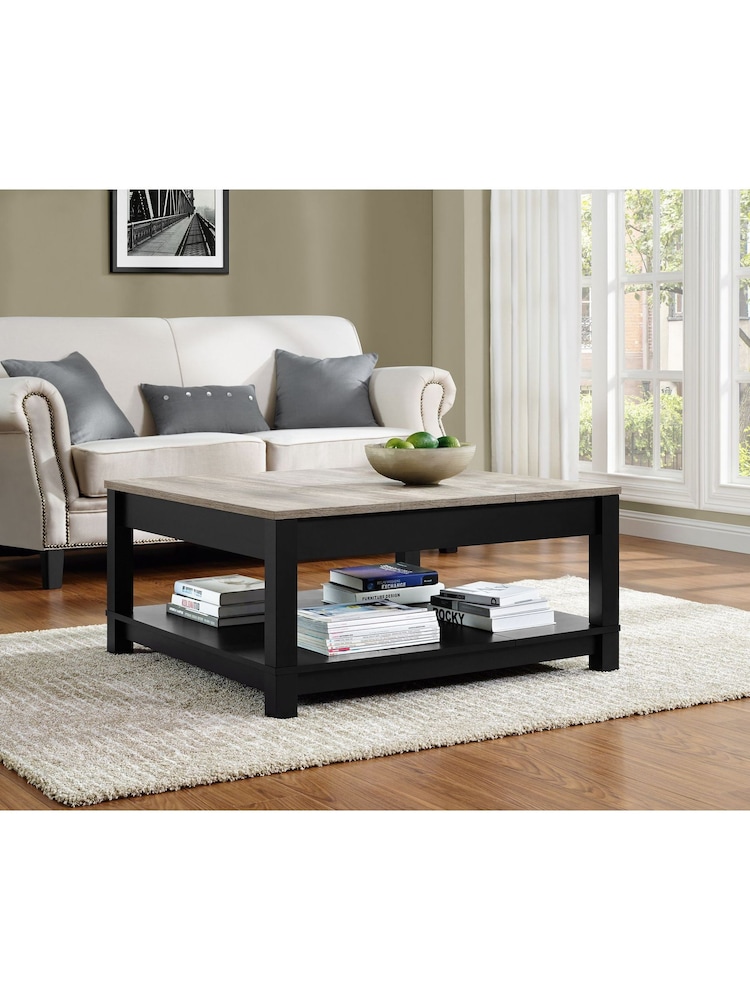 Dorel Home Black Carver Coffee Table - Image 1 of 6