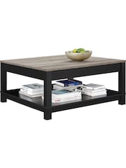 Dorel Home Black Carver Coffee Table - Image 4 of 6