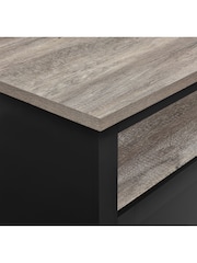 Dorel Home Black Carver Coffee Table - Image 5 of 6
