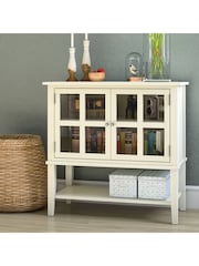 Dorel Home White Franklin 2 Door Storage Cabinet - Image 2 of 6