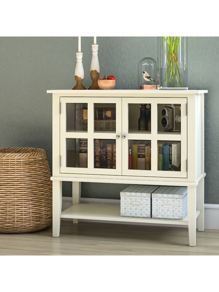 Dorel Home White Franklin 2 Door Storage Cabinet - Image 2 of 6