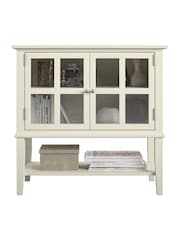 Dorel Home White Franklin 2 Door Storage Cabinet - Image 4 of 6