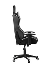 Alphason Black White Senna Office Chair - Image 3 of 6