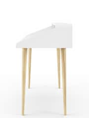 Alphason White Oak Yeovil Office Desk - Image 4 of 6
