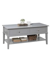 Dorel Home Grey Franklin Coffee Table - Image 4 of 6