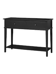 Dorel Home Black Franklin Console Table - Image 2 of 6